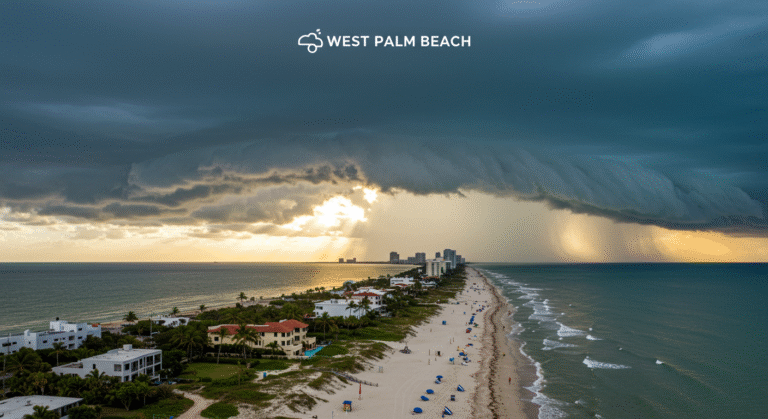 west palm beach weather​