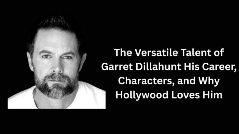 The Versatile Talent of Garret Dillahunt His Career, Characters, and Why Hollywood Loves Him