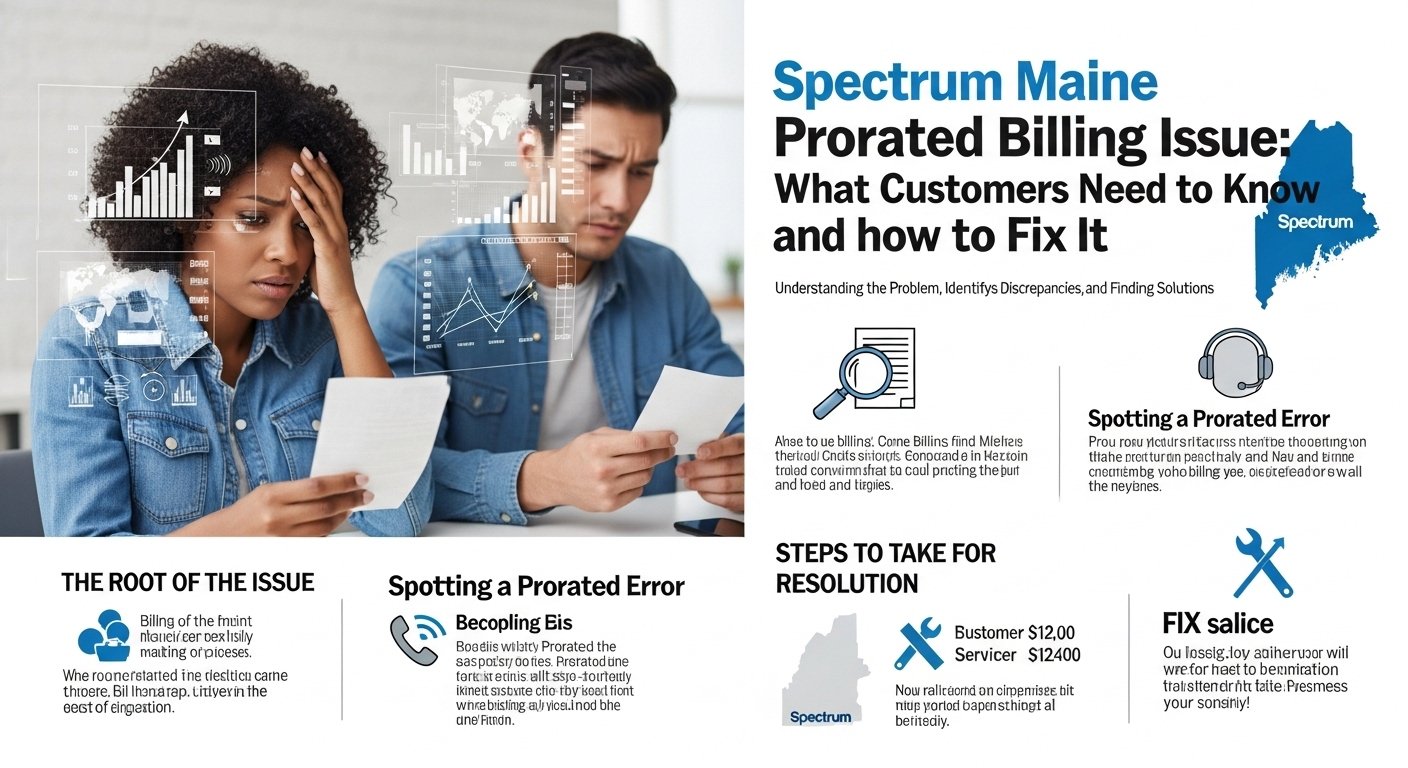 spectrum maine prorated billing issue