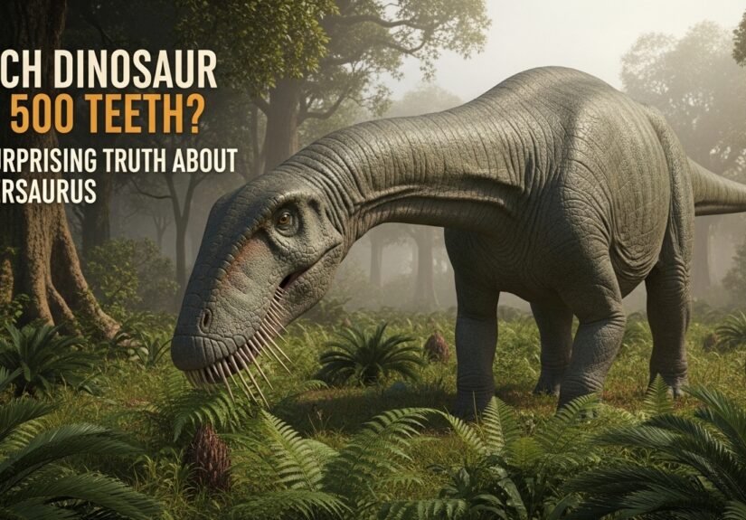what dinosaur has 500 teeth