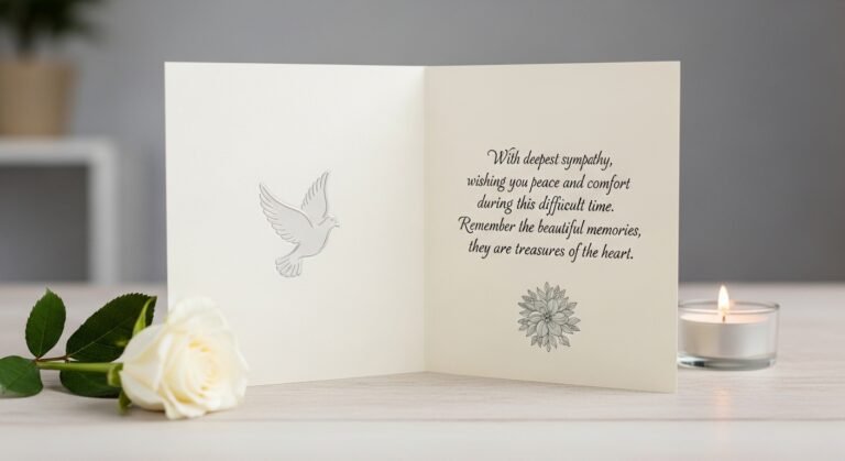 how to write a condolence message