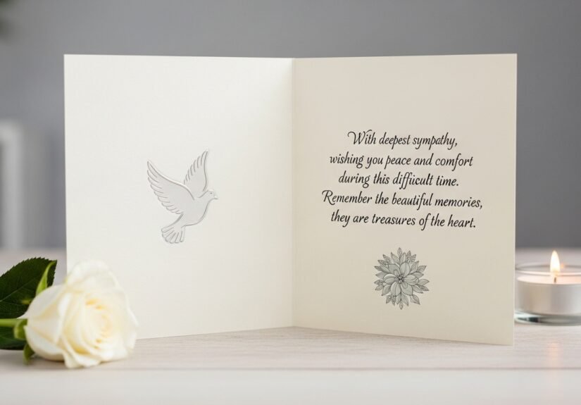 how to write a condolence message