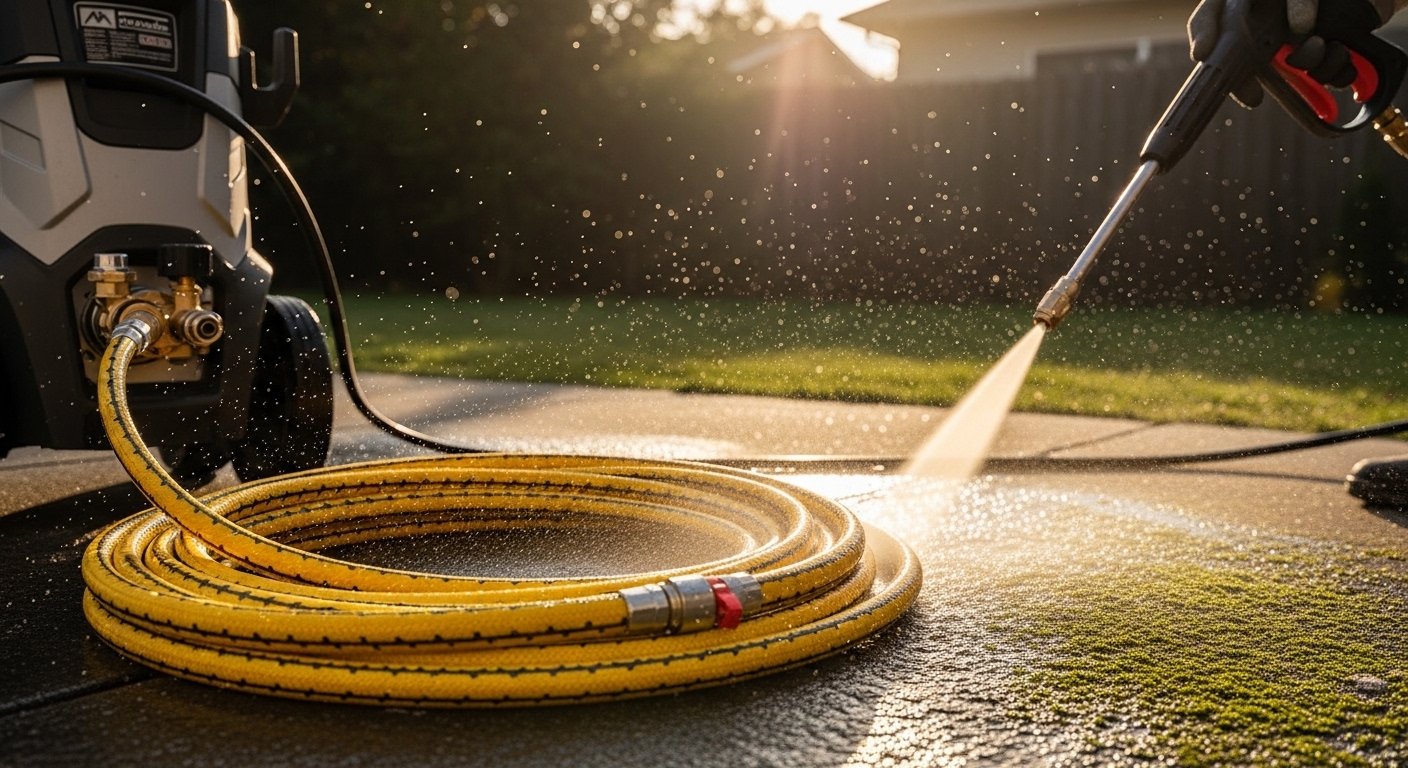 pressure power washer hose