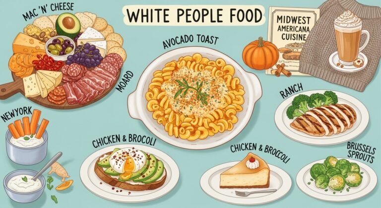 white people food