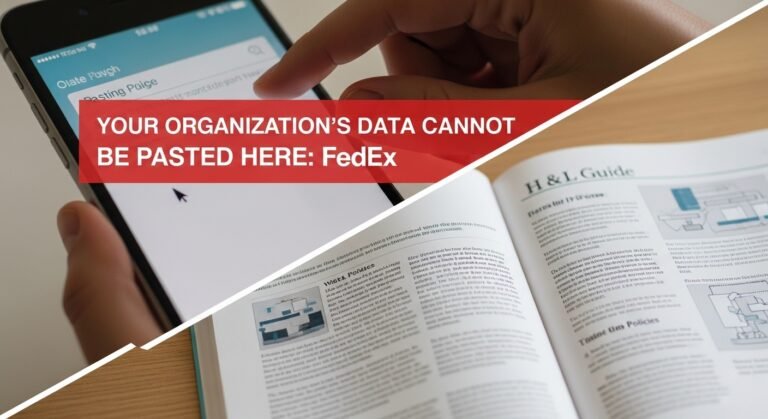 your organization's data cannot be pasted here.