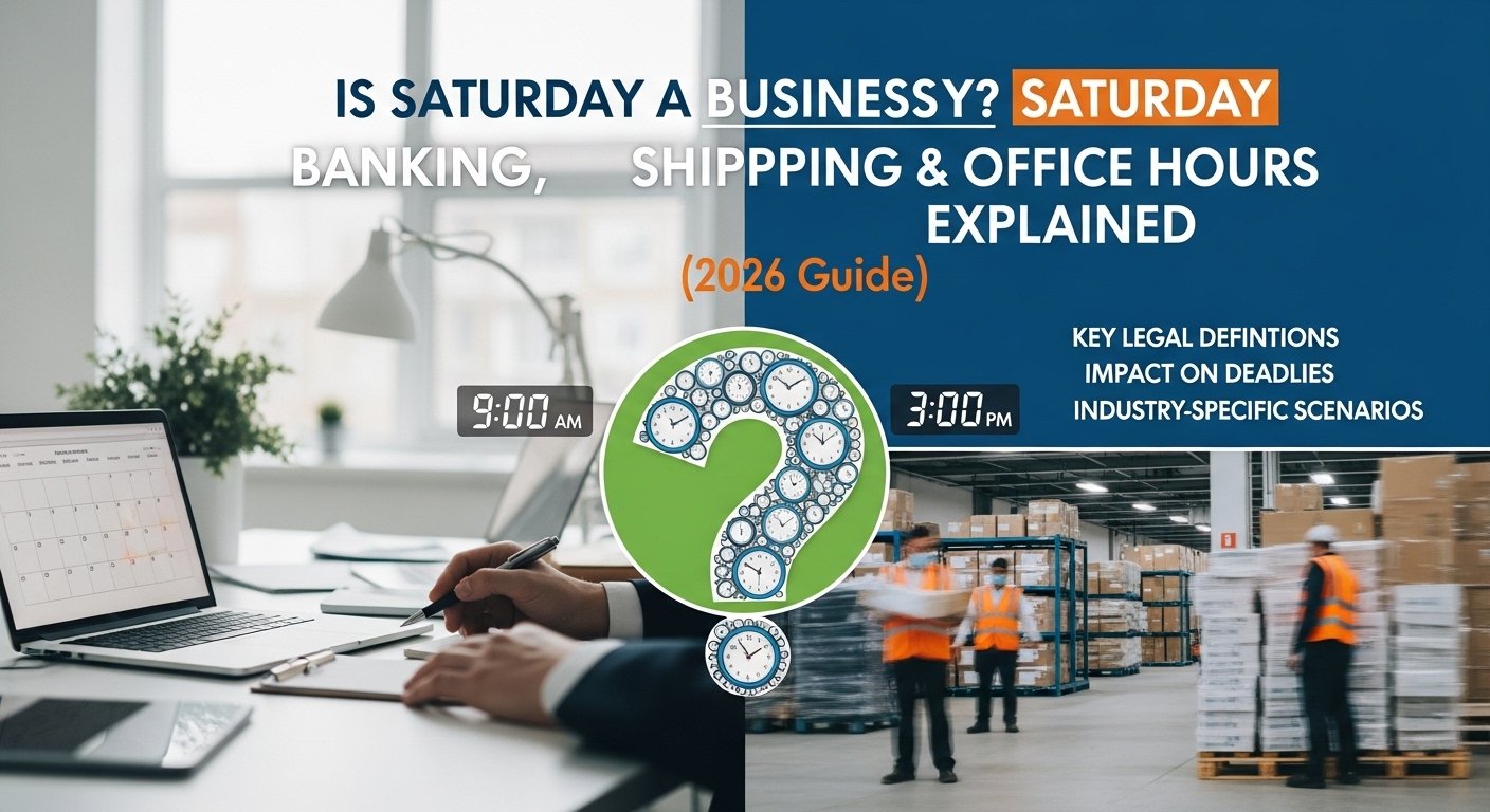 is saturday a business day